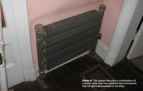 column style cast iron radiators