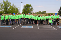 group photo bike sm