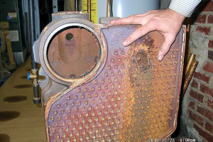 steam boiler failure