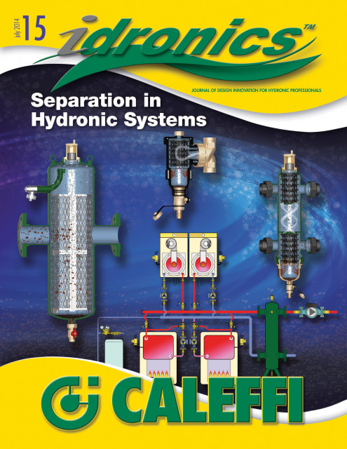 PR Caleffi Releases 15th Edition of idronics