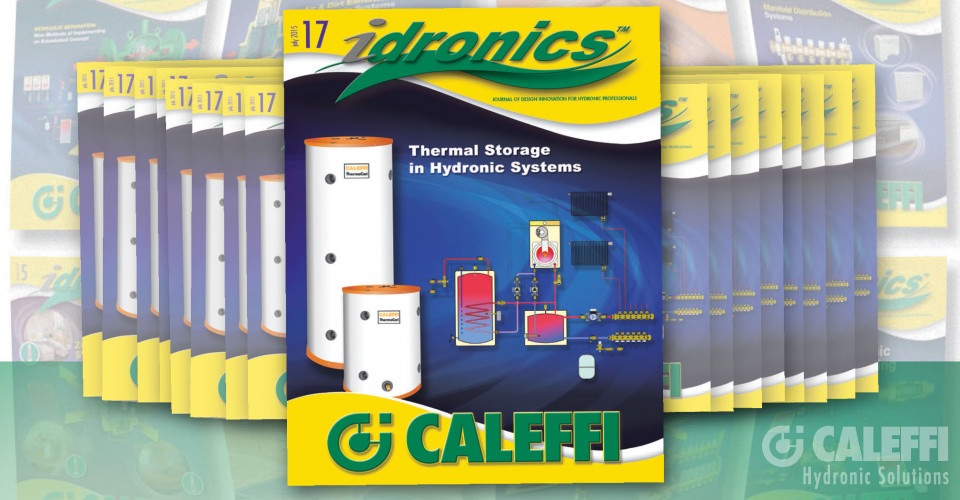 PR Caleffi Releases 17th Edition of idronics