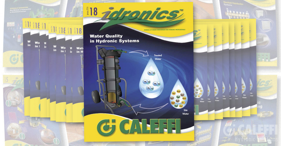 PR Caleffi Releases 18th Edition of idronics