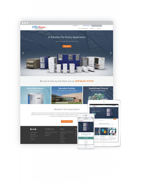 WaterFurnace Commercial Website 1