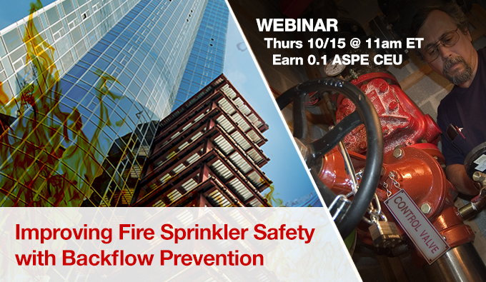 Watts Fire Sprinkler Safety Webinar