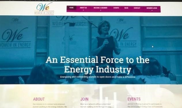 WomenInEnergy NewWebsite Screenshot