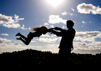 father and daughter