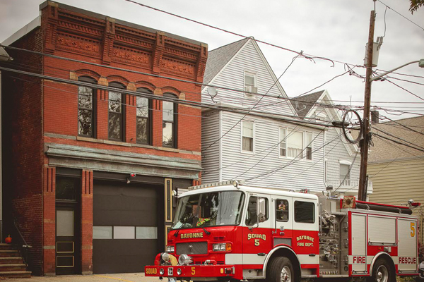 garibaldi front of firehouse